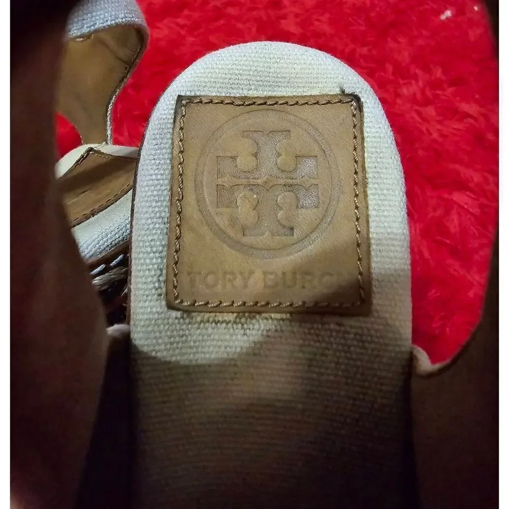 Tory Burch Linley High Wedge Espadrilles